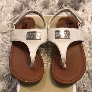 Michael Kors White strappy sandal